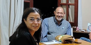 La diputada Carolina Moisés recibió al intendente electo de Yuto, David Abraham.