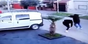 Intento de asalto y crimen en Aldo Bonzi (Captura de video).