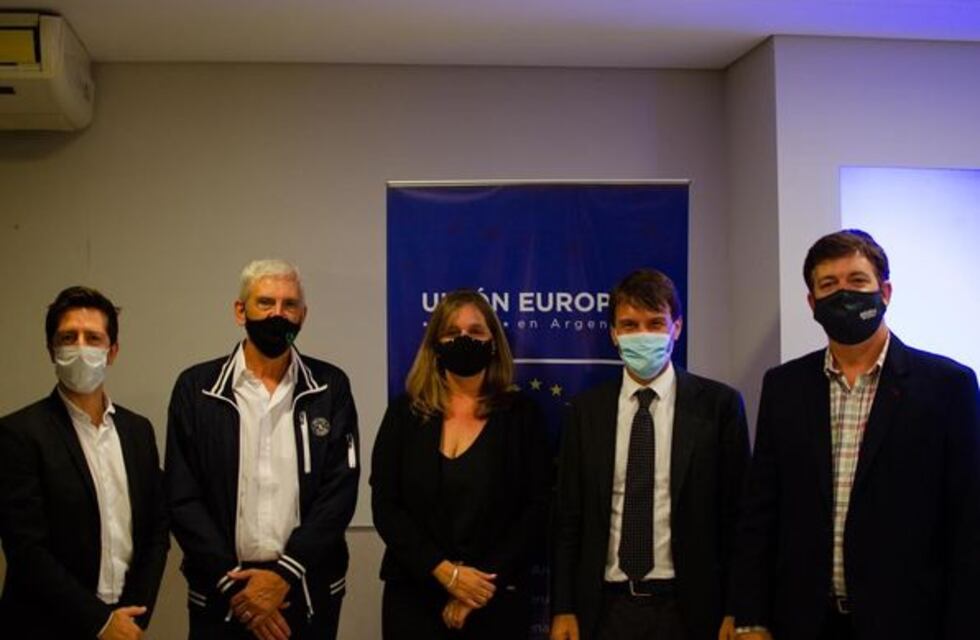 Soldini en la reunión de Red Argentina de Municipios frente al cambio climático