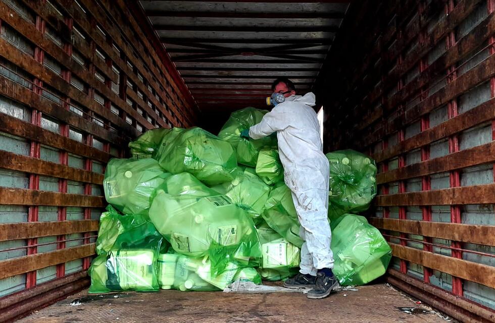 Jornada itinerante de recolección de envases vacíos de Fitosanitarios en Gonzales Chaves