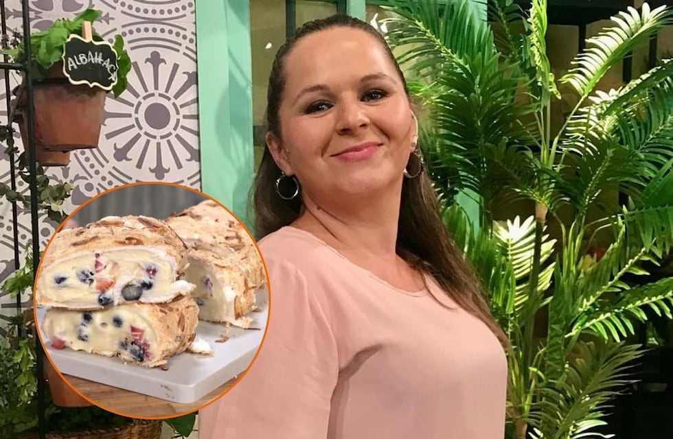 Cómo hacer un arrollado de merengue: la receta sin harina de Gladys Olazar, de Cocineros Argentinos para un postre delicioso