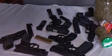Se secuestraron 11 armas que debían estar bajo custodia policial.