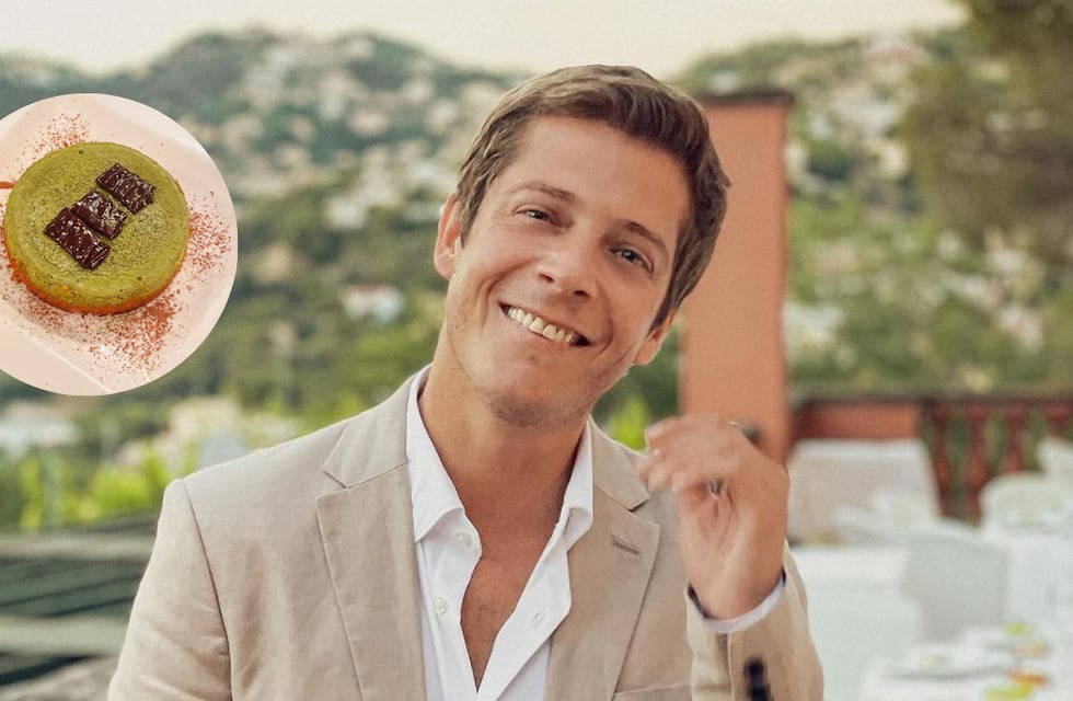 Gastón Dalmau enseñó cómo hacer su cheesecake de matcha estrella