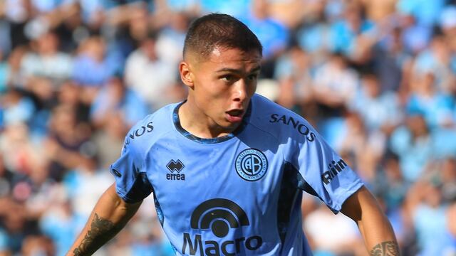 El "Chino" Tomás Castro, primer refuerzo para Racing de Nueva Italia (Prensa Belgrano).