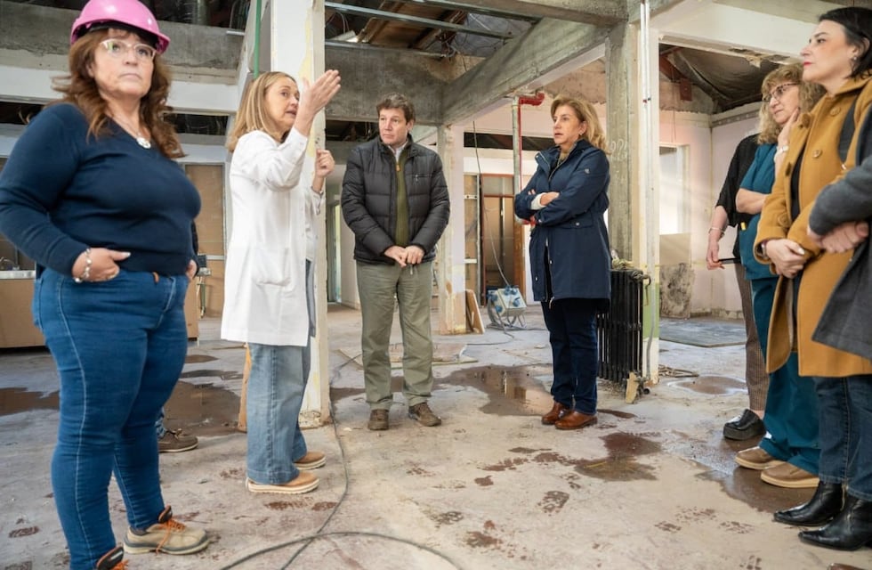 Río Grande: obras de remodelación en el sector de maternidad del Hospital Regional