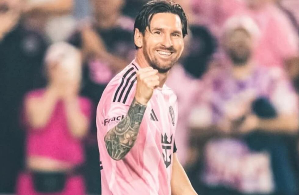 El particular festejo de Lionel Messi en la victoria del Inter de Miami: a quién se lo dedicó