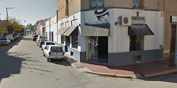 El lugar donde se habría producido el accidente. (Captura/©Google Street View)