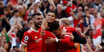 Cristiano Ronaldo decoró la goleada del Manchester United en su debut.
