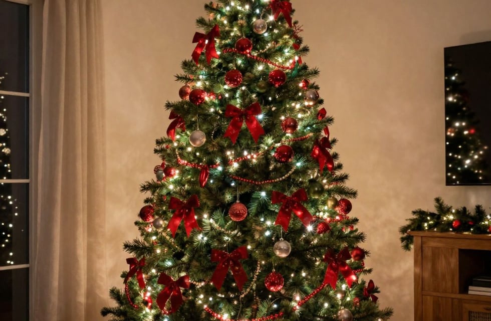 Chau a las luces rojas o verdes: la nueva tendencia en decoración para esta Navidad 2025 que no falla