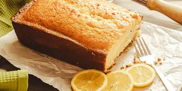 Budín de limón casero súper liviano y sin harina