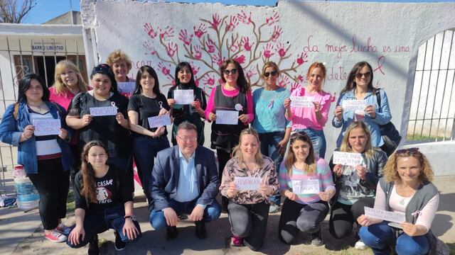 Fue en el barrio Libertad y contó con la participación de la Sociedad de Fomento y el Banco Provincial de Pelucas.