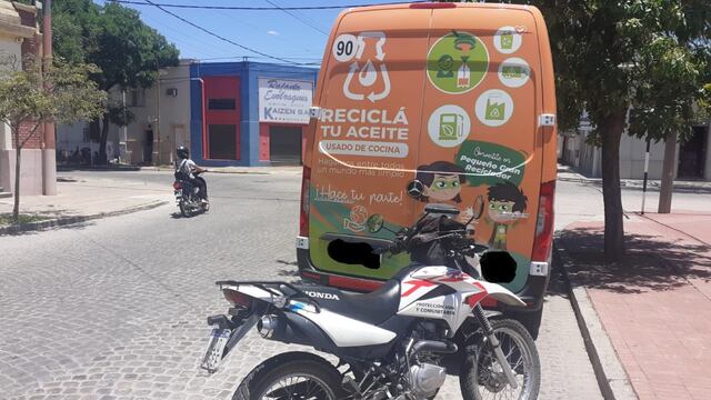 Recolectava AVU sin habilitación (Prensa Municipalidad de Rafaela)