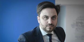 Ramiro Marra candidato a Jefe de gobierno por la Libertad Avanza 
 Foto Federico Lopez Claro