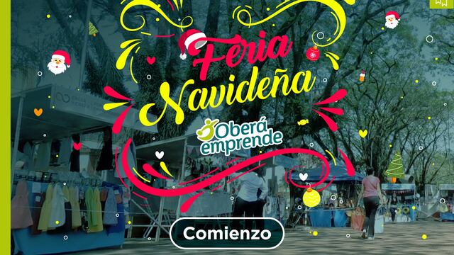 Comienza la tradicional Feria Navideña en Oberá