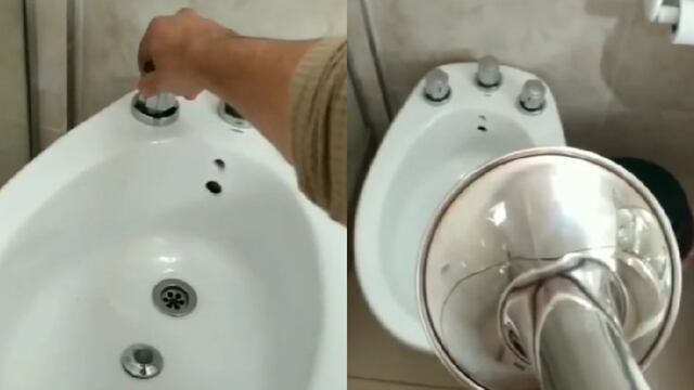 Un joven cordobés encontró en su bidet un increíble instrumento musical.