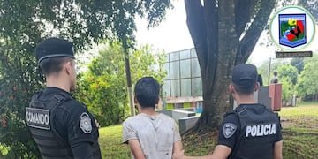 Detuvieron a un joven que intentó robar una casa untado en aceite.