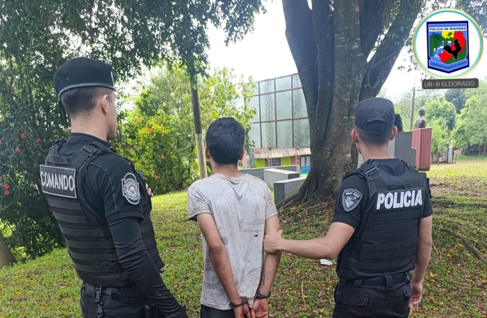 Detuvieron a un joven que intentó robar una casa untado en aceite