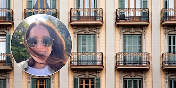 Viral: Una argentina se mudó a Barcelona y su vecino la recibió con un insólito cartel.