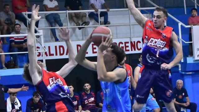 Básquet El Ceibo vs 9 de Julio Morteros