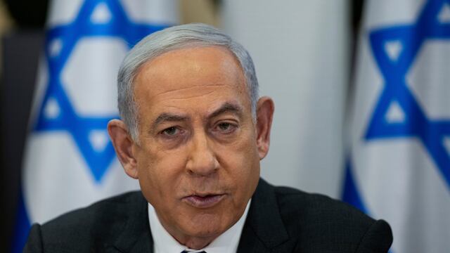 El primer ministro israelí Benjamín Netanyahu. (AP)
