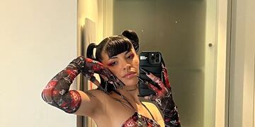 Las fotos de Cazzu al borde de la censura que deslumbraron a sus fanáticos.