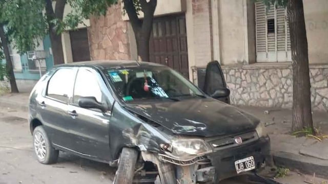 Una mujer manejaba alcoholizada y chocó