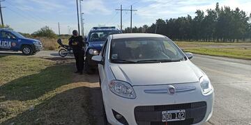 Encontraron el auto que había sido robado en Zavalla (Facebook Comuna de Zavalla)