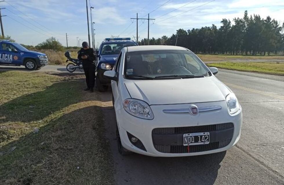 Encontraron el auto que había sido robado en Zavalla