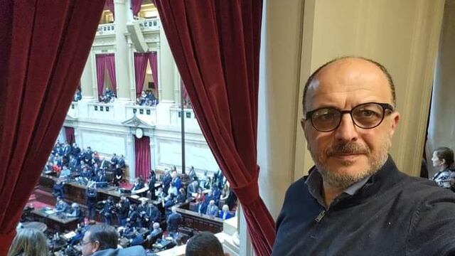 Pablo Garate presente en la asunción de Sergio Massa