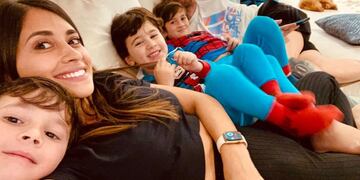 Antonela Roccuzzo compartió un video en el que muestra una "mala" actitud de Messi.