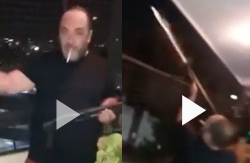 Locura en Año Nuevo: un hombre, en plenos festejos, disparó desde un balcón varios tiros con una escopeta