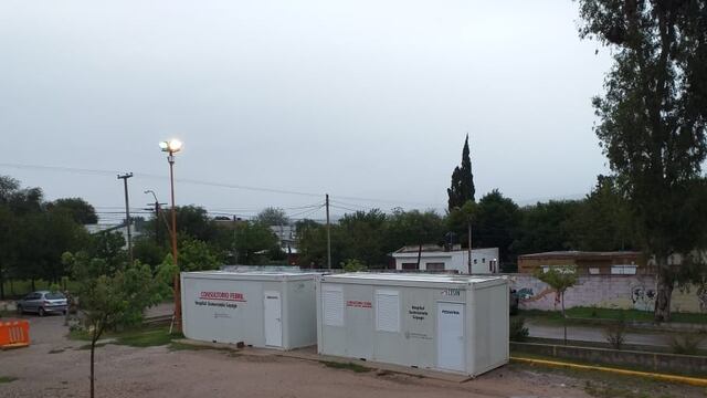 Consultorio febril en el Hospital Municipal de Villa Carlos Paz. (Foto: VíaCarlosPaz).