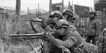 Guerra de Malvinas: fotos inéditas publicadas por la agencia Télam