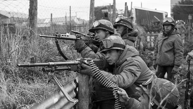 Guerra de Malvinas: fotos inéditas publicadas por la agencia Télam