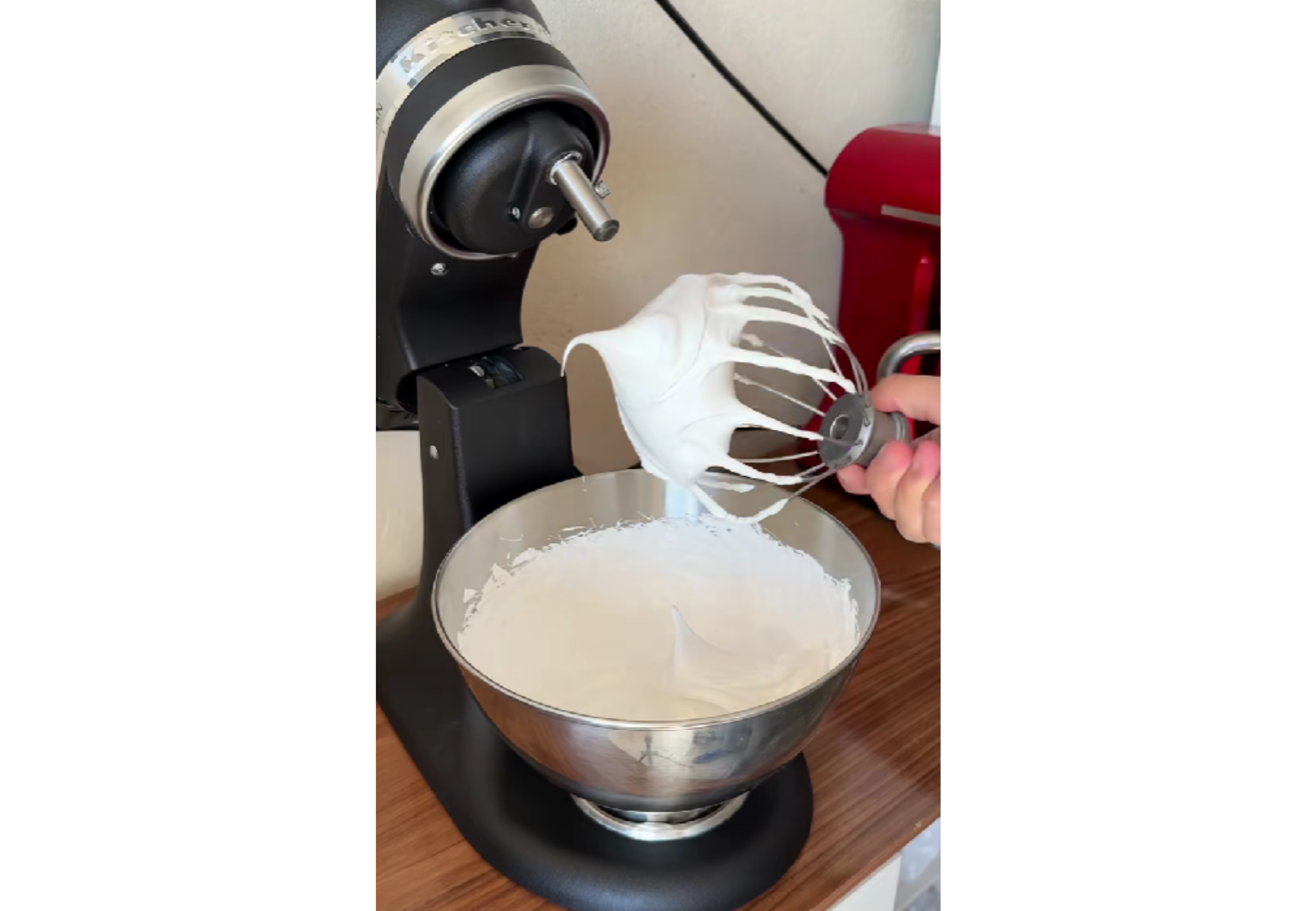 Así queda el merengue con esta receta.