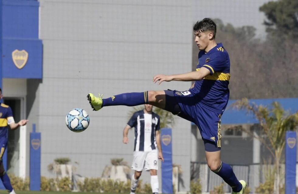 El gol del puntano Federico Aguirre para que Boca sea campeón de la Reserva
