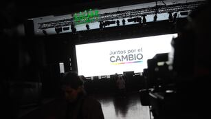 Paso 2023. Búnker de Juntos por el Cambio. (Federico López Claro / Corresponsalía)