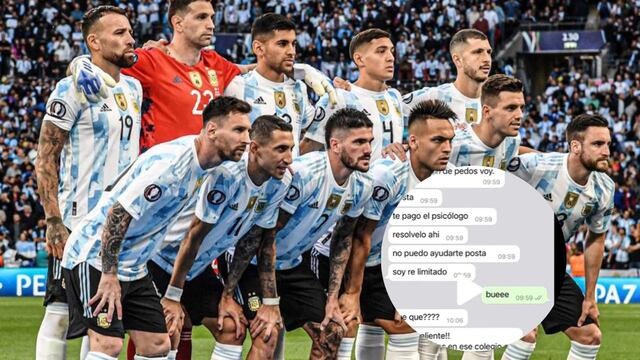 Su hijo lo invitó a la entrega de diplomas el mismo día en que juega la Selección y se hizo viral en TikTok: “Te pago el psicólogo”