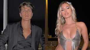 Marcos Ginocchio y Julieta Poggio tuvieron un momento íntimo y a solas en Uruguay
