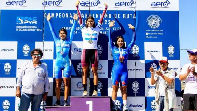 Julieta Benedetti, la Campeona Argentina de Ruta.