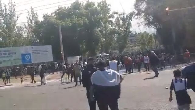 Incidentes en la previa del clásico mendocino