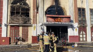 Tragedia en España. Un incendio en un boliche dejó al menos siete muertos. (X / Ayuntamiento de Murcia)