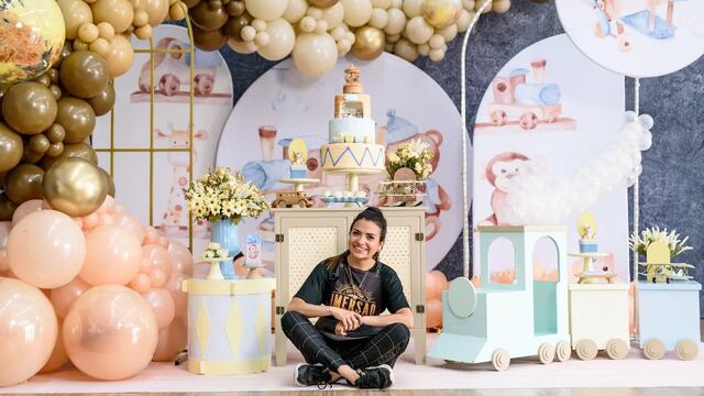 Janoely durante las grabaciones del programa en Brasil.