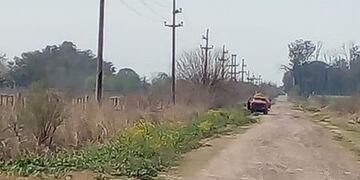 Dos camiones atmosféricos desagotaron líquidos cloacales en las calles de Zavalla (Facebook Gustavo Vivaldo)