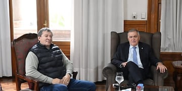 El Gobernador recibió a Germán Ferrari y remarcó que el empleo en Tucumán crece gracias al sector productivo.