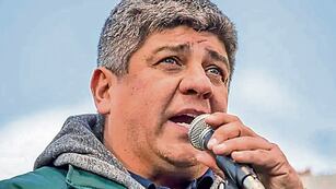 Pablo Moyano, cosecretario general de la Confederación General de Trabajo.