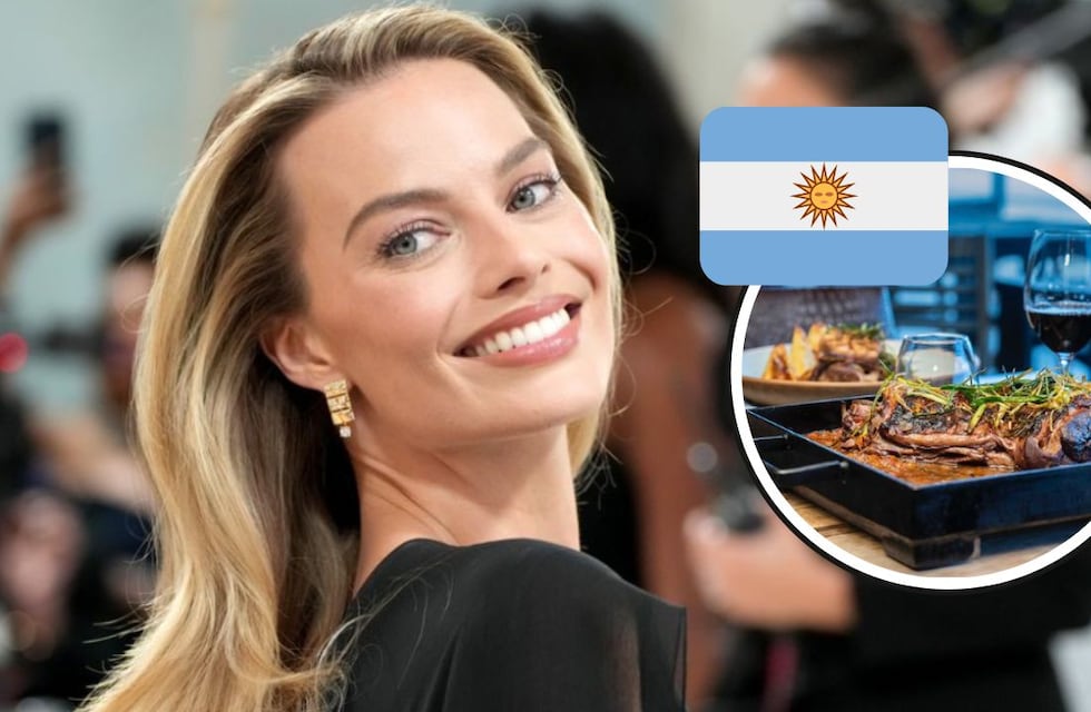 El restaurante de Chubut donde Margot Robbie fue a almorzar: qué plato argentino pidió