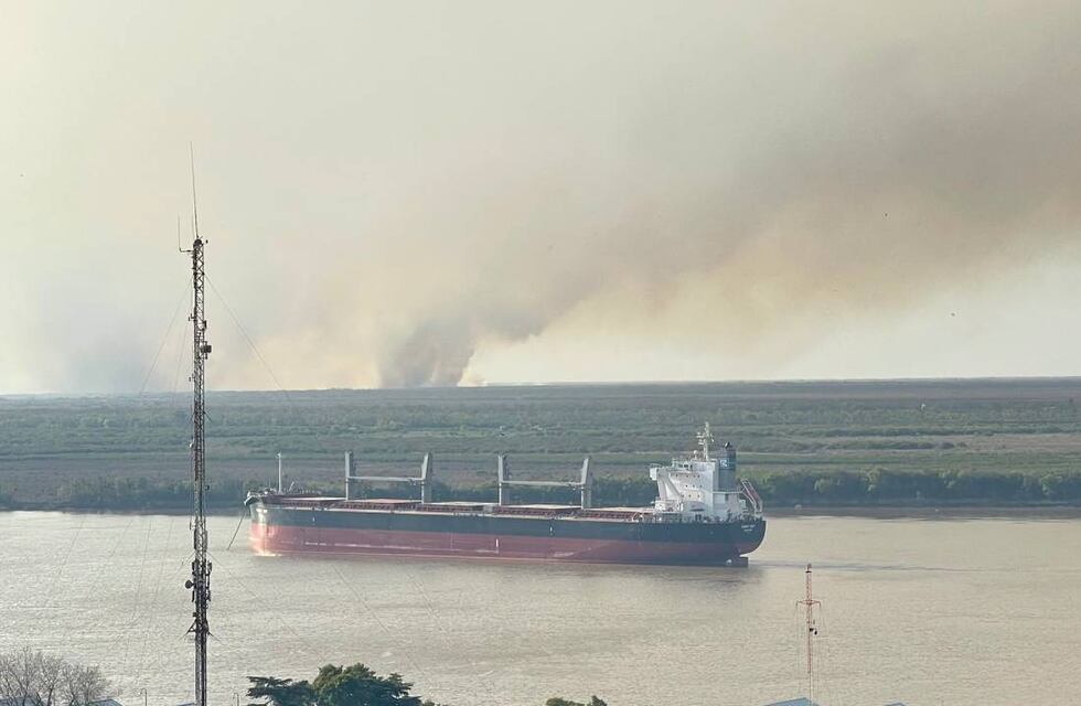 El tiempo en Rosario: el humo del fuego en las islas opaca un martes de sol
