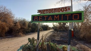 Ingreso a Retamito, el pueblo olvidado de San Juan