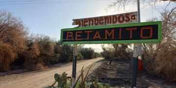 Ingreso a Retamito, el pueblo olvidado de San Juan